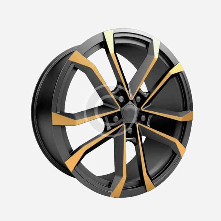 Gold patch rim